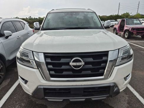 Used 2021 Nissan Armada Platinum w/ Captain's Chairs Package AWD/4WD image 5
