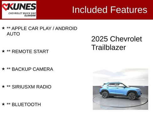 Used 2025 Chevrolet TrailBlazer LT AWD/4WD image 2