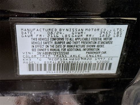 Certified 2025 Nissan Sentra S image 33
