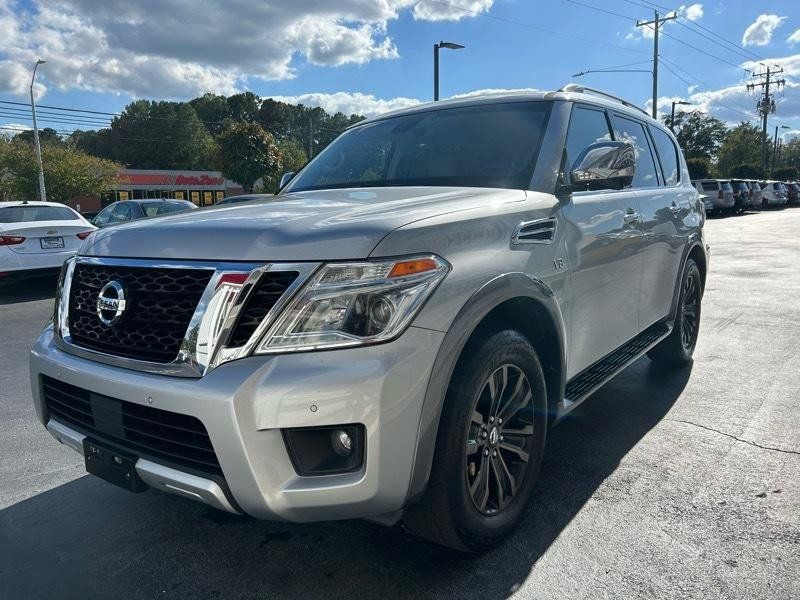 Used 2017 Nissan Armada Platinum w/ Captain Seat Package RWD image 4