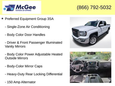 Used 2018 GMC Sierra 1500 SLE w/ SLE Value Package AWD/4WD image 12