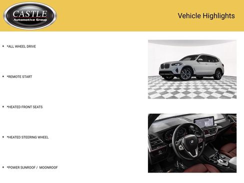Used 2024 BMW X3 xDrive30i w/ Premium Essential Package AWD/4WD image 3