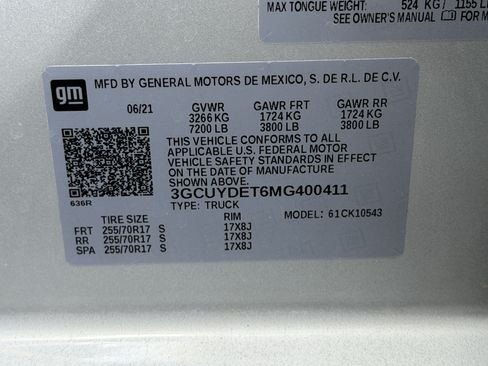 Used 2021 Chevrolet Silverado 1500 LT AWD/4WD image 15