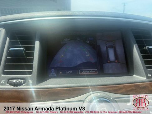 Used 2017 Nissan Armada Platinum w/ Captain Seat Package AWD/4WD image 23