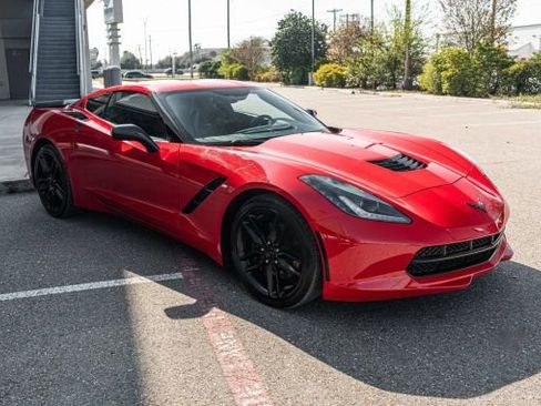 Used 2016 Chevrolet Corvette Stingray Coupe w/ Carbon Flash Badge Package image 2