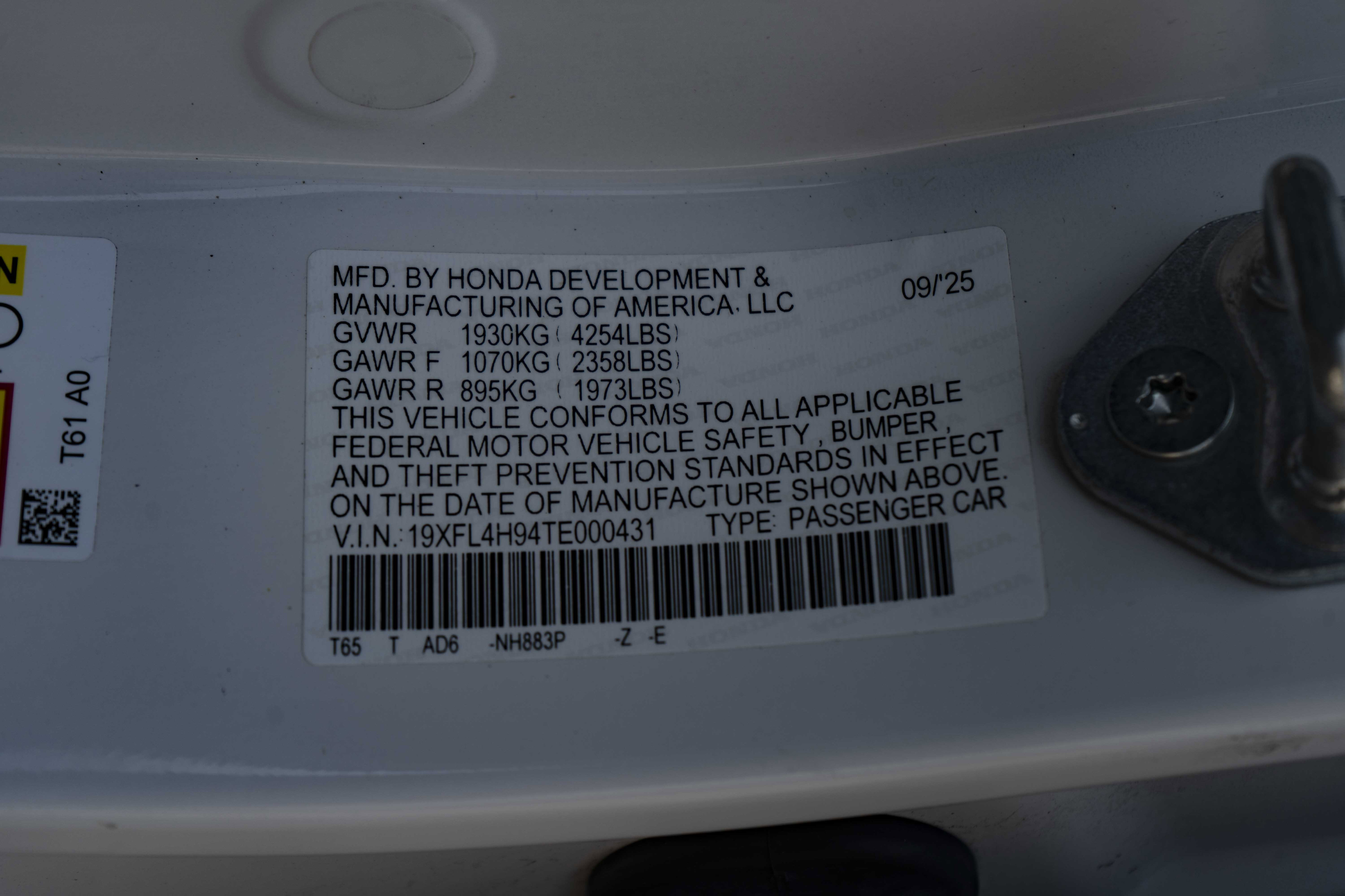 Used 2026 Honda Civic Sport Touring image 41