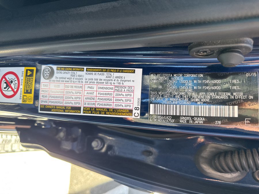 Used 2015 Toyota 4Runner Limited AWD/4WD image 60