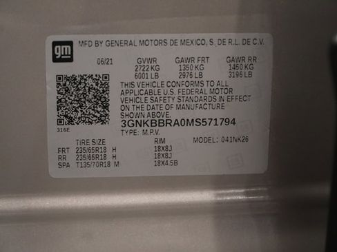 Used 2021 Chevrolet Blazer LT w/ LPO, Floor Liner Package image 33