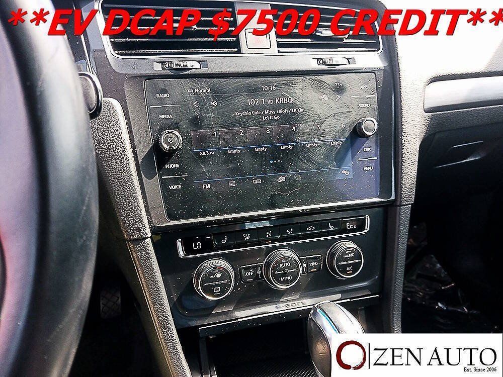 Used 2019 Volkswagen e-Golf SE w/ Driver Assistance Package FWD image 7