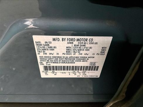 Used 2022 Ford Maverick Lariat FWD image 33