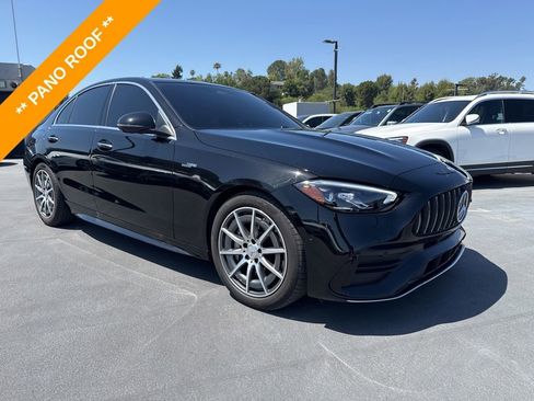 Used 2025 Mercedes-Benz C 43 AMG 4MATIC Sedan image 3