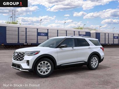 New 2027 Ford Explorer Platinum