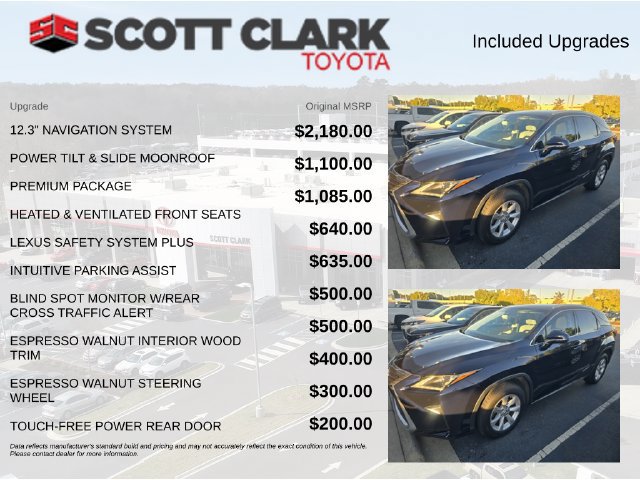 Used 2016 Lexus RX 350 FWD w/ Premium Package image 6