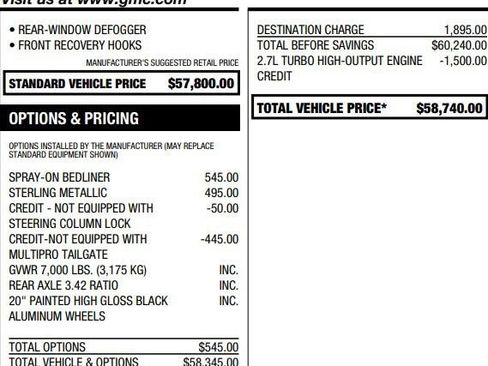Certified 2023 GMC Sierra 1500 Elevation AWD/4WD image 2