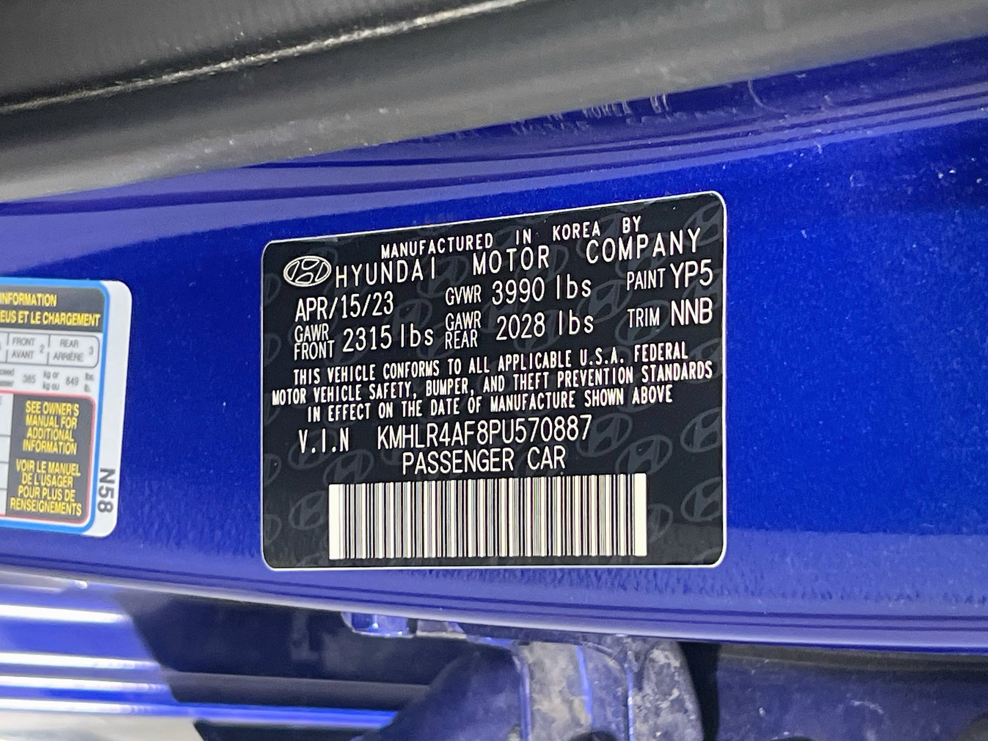 Used 2023 Hyundai Elantra N Line w/ Preferred Accessory Package FWD image 32