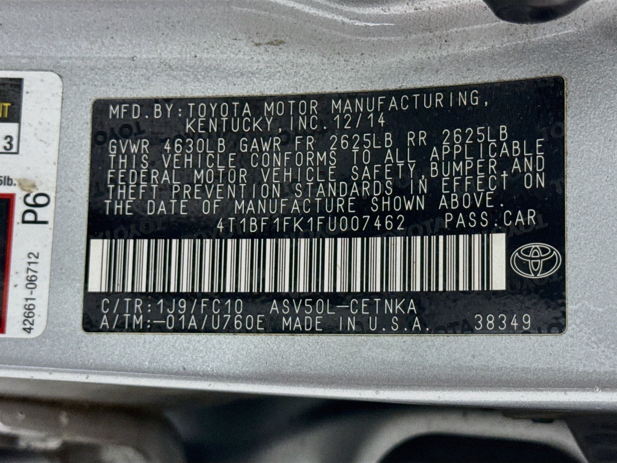 Used 2015 Toyota Camry LE FWD image 30