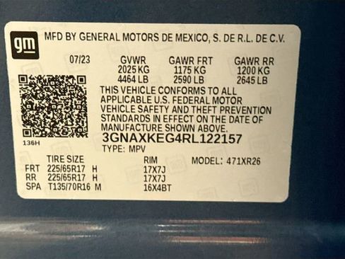 Used 2024 Chevrolet Equinox LT w/ LPO, Floor Liner Package image 31