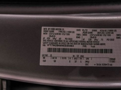 Used 2022 Ford F250 Lariat w/ Lariat Value Package image 53