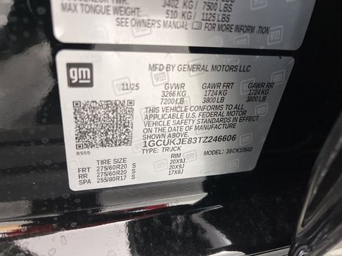 New 2026 Chevrolet Silverado 1500 High Country w/ Midnight Edition image 36