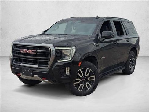 Used 2021 GMC Yukon AT4 w/ Rear Media and Nav Package image 1
