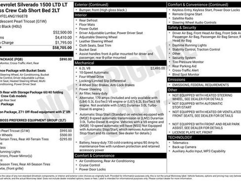 Used 2022 Chevrolet Silverado 1500 LT Trail Boss w/ Safety Package image 13