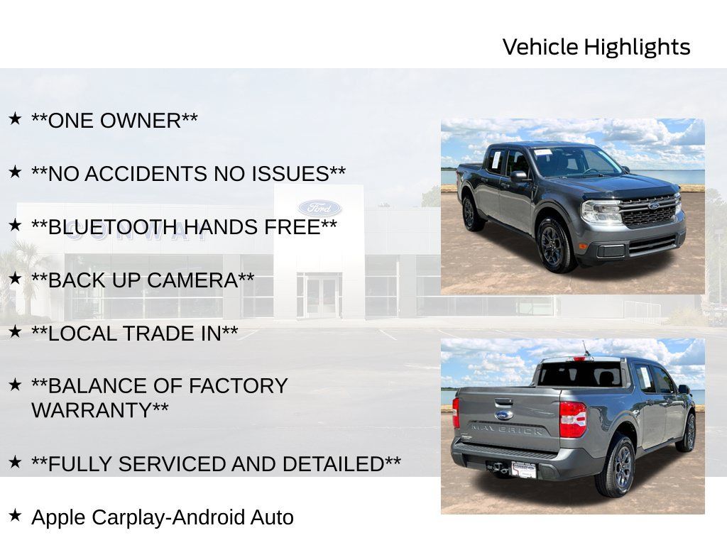 Certified 2024 Ford Maverick XLT FWD image 6