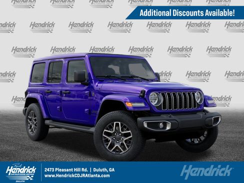 New 2026 Jeep Wrangler Unlimited Sahara AWD/4WD image 1