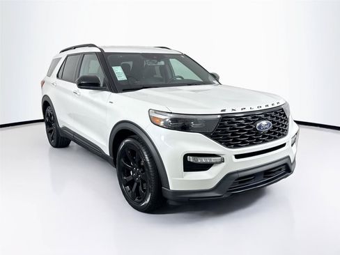 Used 2023 Ford Explorer ST-Line w/ Class IV Trailer Tow Package RWD image 9