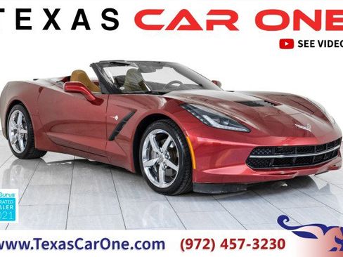 Used 2014 Chevrolet Corvette Stingray Convertible w/ 2LT Preferred Equipment Group image 1