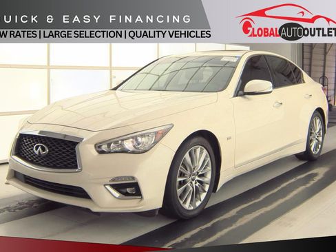 Used 2019 INFINITI Q50 Luxe w/ Cargo Package (L96) RWD image 1