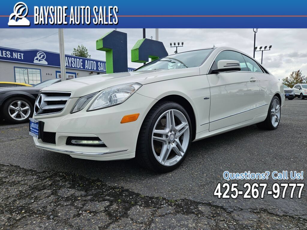 Used 2012 Mercedes-Benz E 350 4MATIC Coupe w/ Premium 1 Pkg image 1