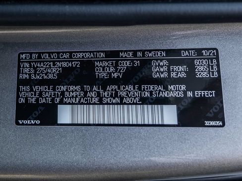 Used 2022 Volvo XC90 T6 Inscription AWD/4WD image 32