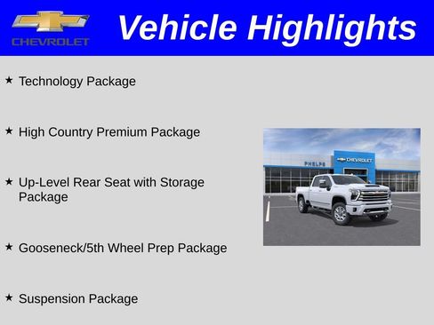 New 2026 Chevrolet Silverado 2500 High Country w/ High Country Premium Package AWD/4WD image 2