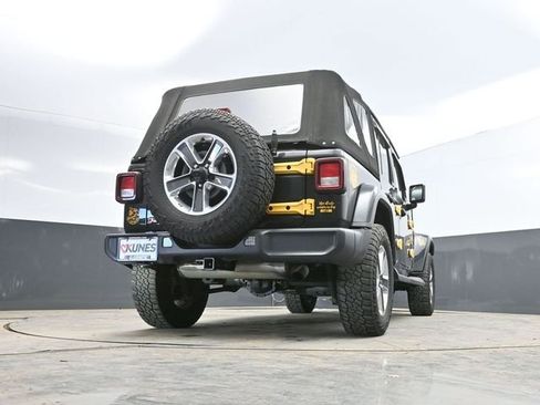 Used 2021 Jeep Wrangler Unlimited Sahara w/ Uconnect 4C Nav & Sound Group image 47