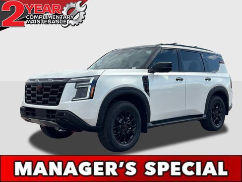 New 2026 Nissan Armada PRO-4X w/ Captain's Chari Seat Package image 1