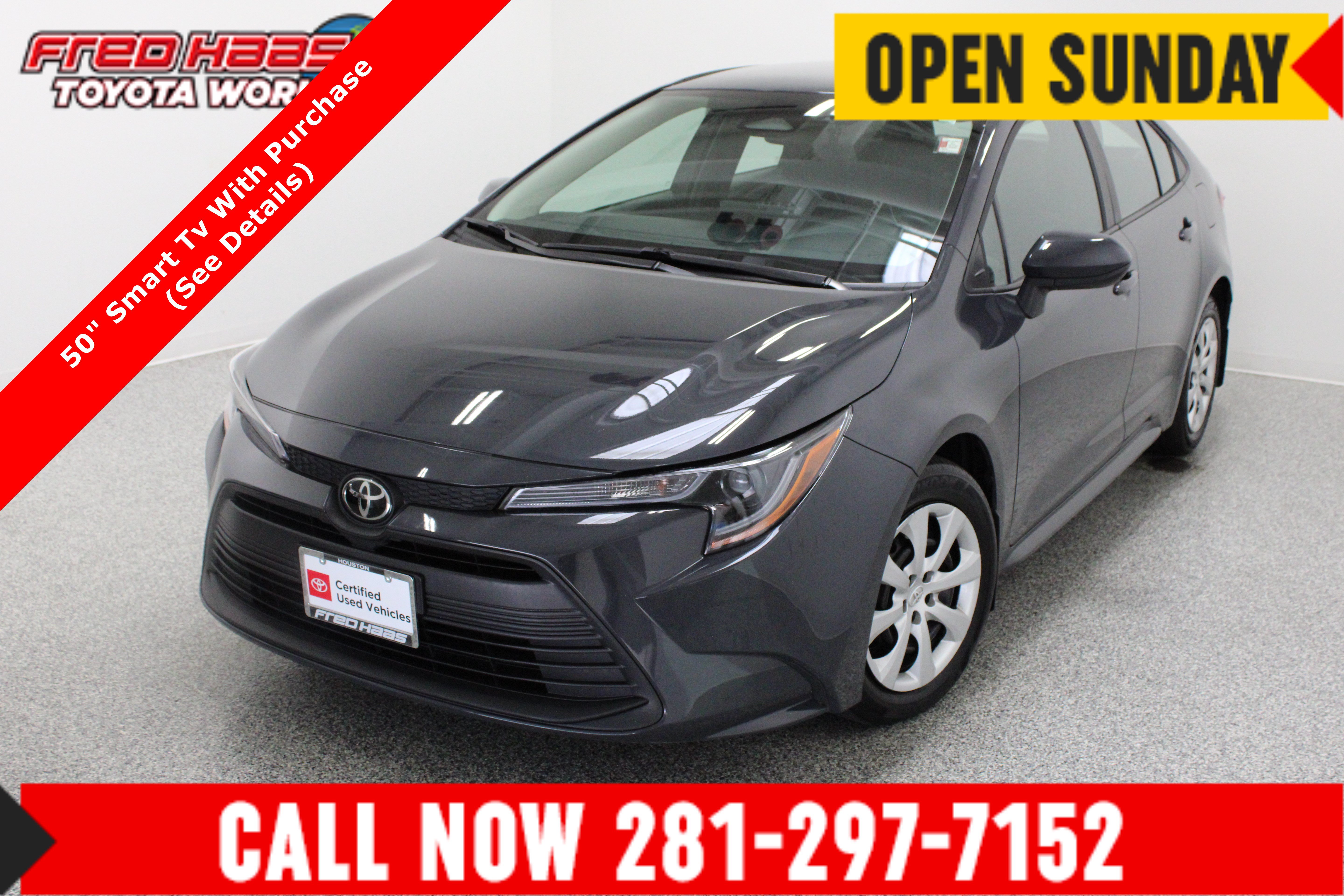 Certified 2026 Toyota Corolla LE FWD image 1