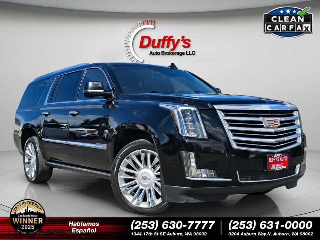 Used 2018 Cadillac Escalade ESV Platinum AWD/4WD image 1
