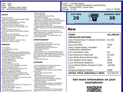 Used 2019 MINI Cooper 2-Door Hardtop image 9