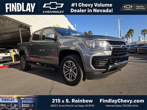 Certified 2021 Chevrolet Colorado W/T w/ Custom Special Edition image 1