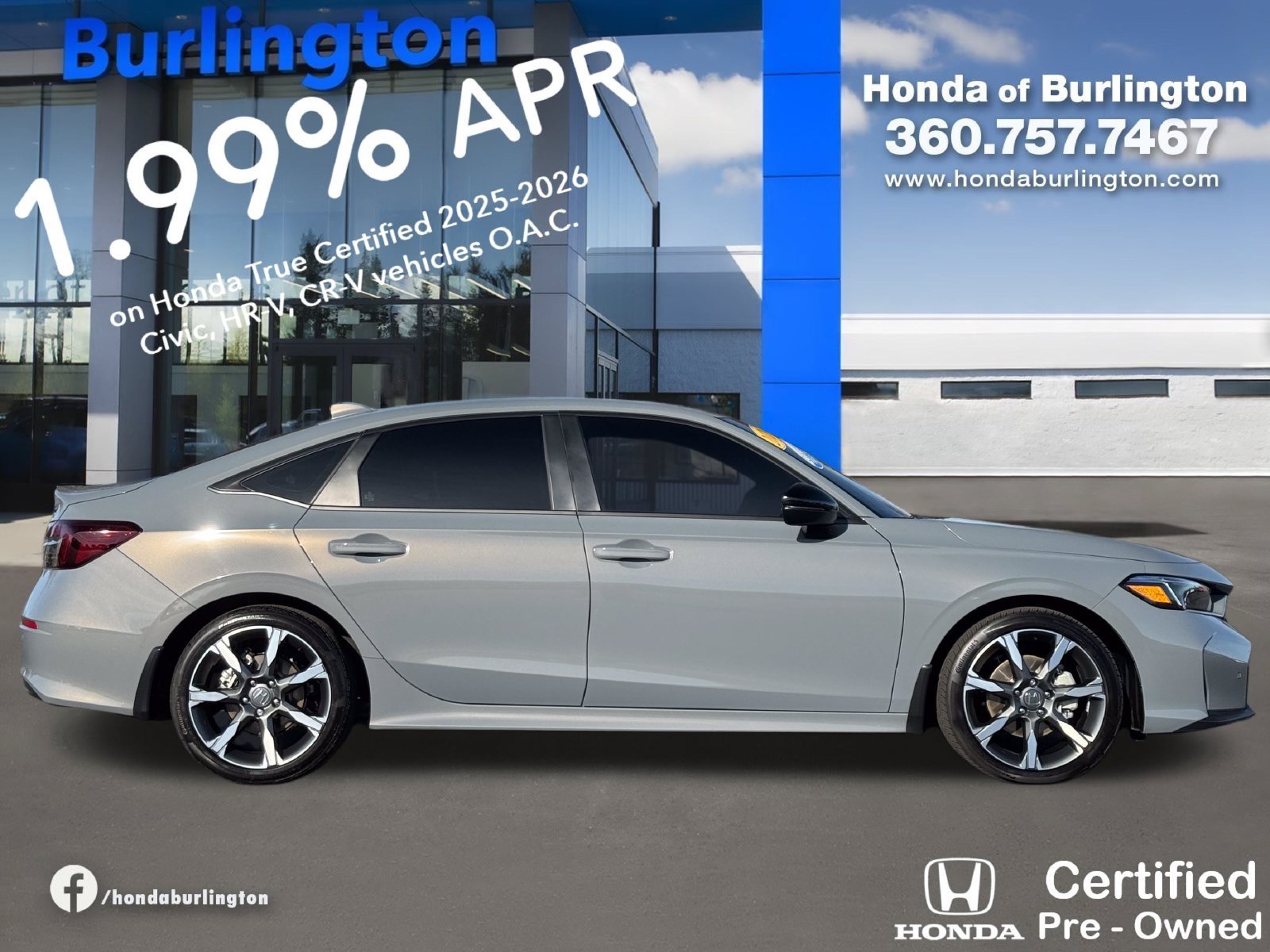 Used 2026 Honda Civic Sport Touring image 8