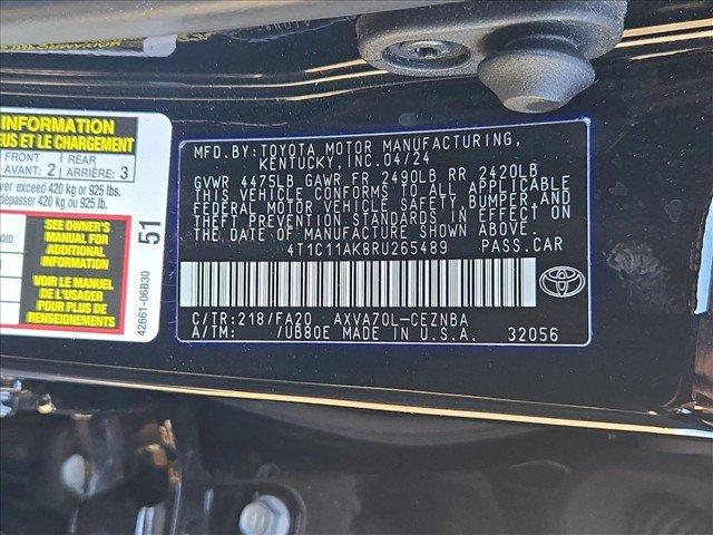 Used 2024 Toyota Camry LE FWD image 22