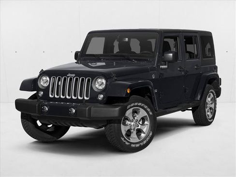 Used 2017 Jeep Wrangler Unlimited Sahara w/ Connectivity Group AWD/4WD image 1