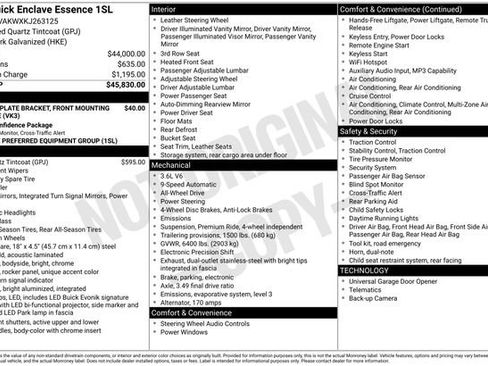 Used 2019 Buick Enclave Essence image 5