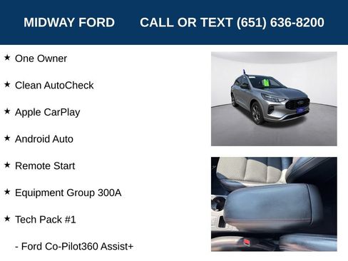 Used 2023 Ford Escape ST-Line w/ Tech Pack #1 AWD/4WD image 7