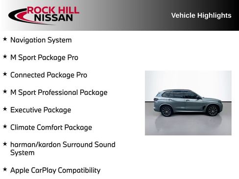 Used 2024 BMW X5 M60i w/ Executive Package AWD/4WD image 5