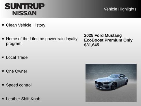 Used 2025 Ford Mustang Premium RWD image 8
