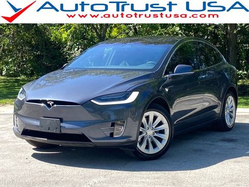 Used 2020 Tesla Model X Long Range AWD/4WD image 1