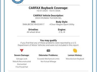 Certified 2024 Hyundai Tucson SEL video 2