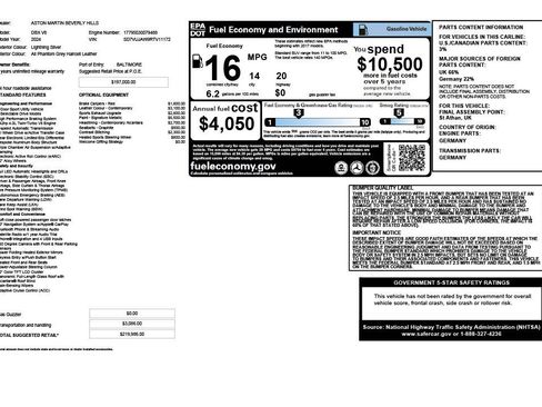 Used 2024 Aston Martin DBX image 2