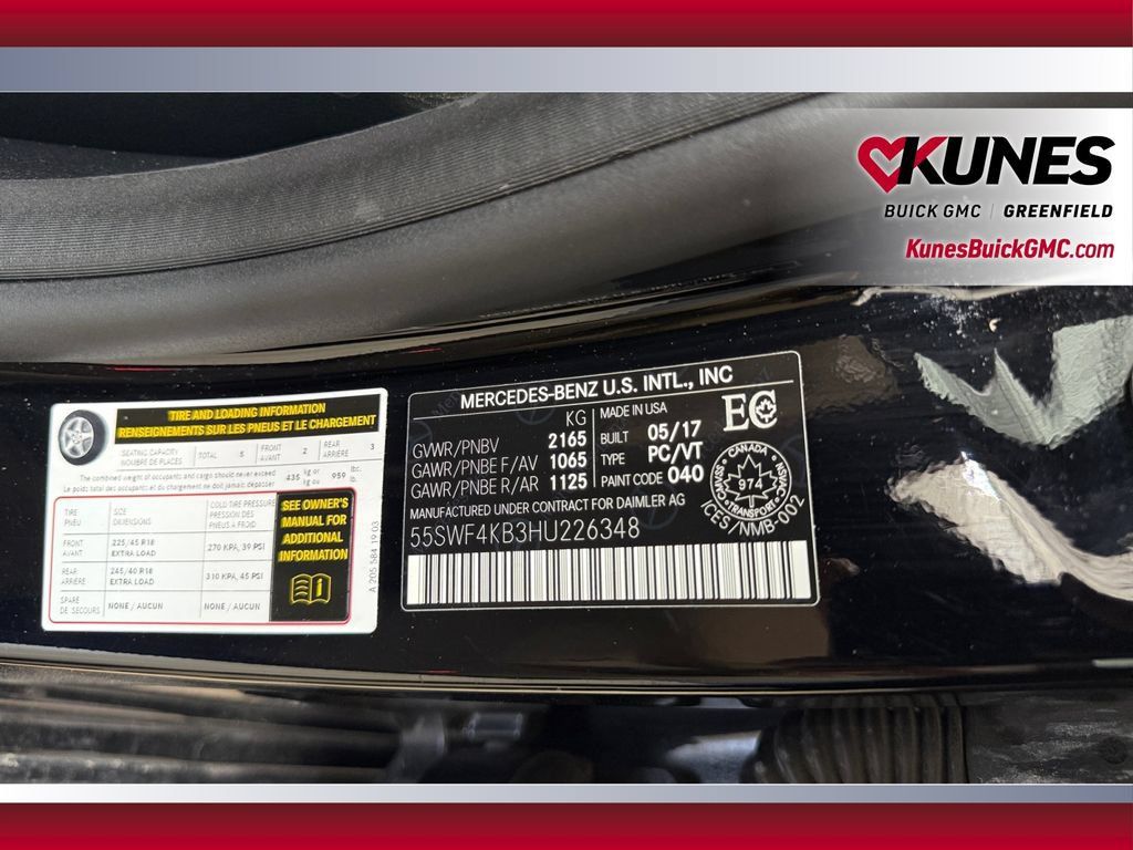 Used 2017 Mercedes-Benz C 300 4MATIC Sedan image 40